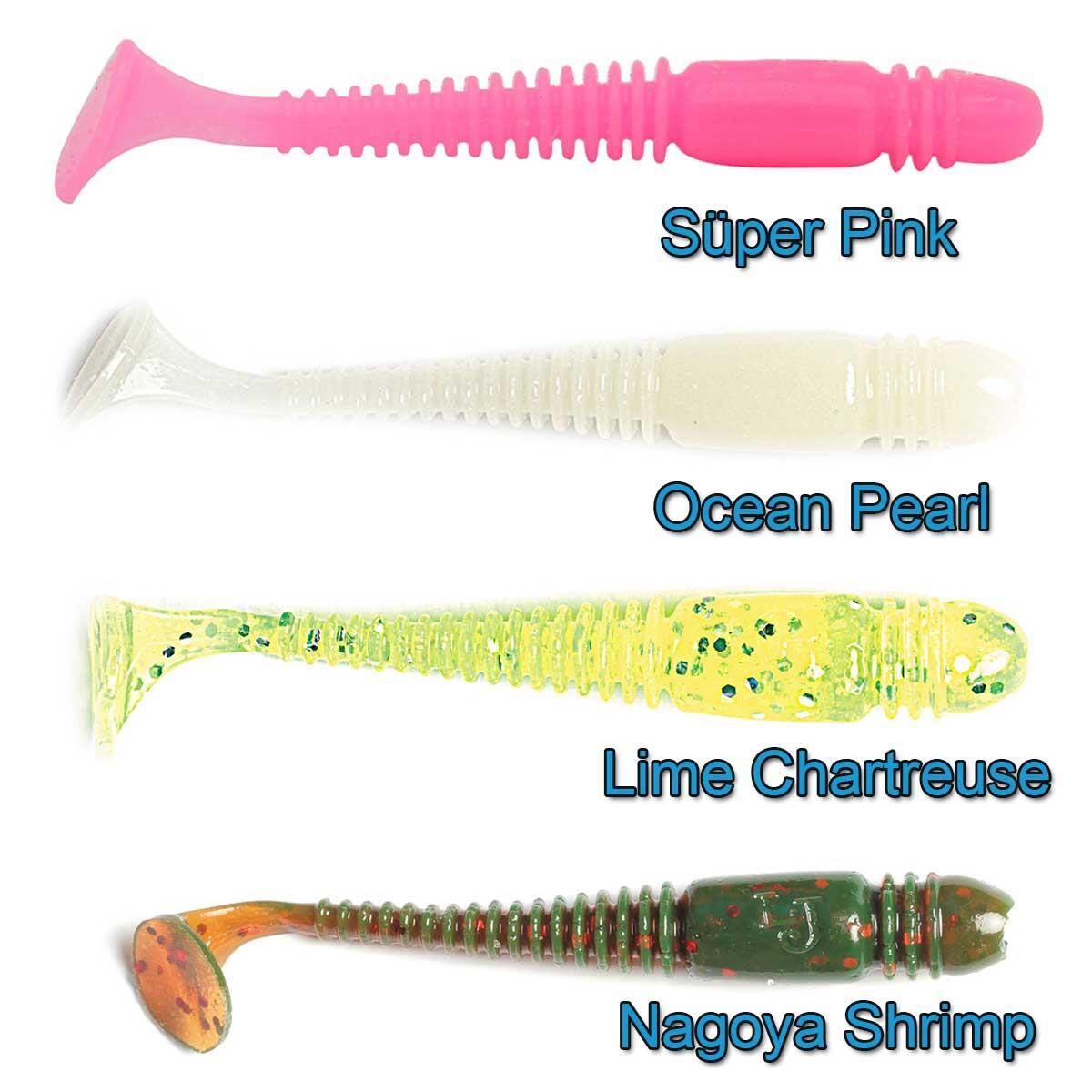 Lucky John Tioga 8,64 Cm Silikon Yem Super Pink