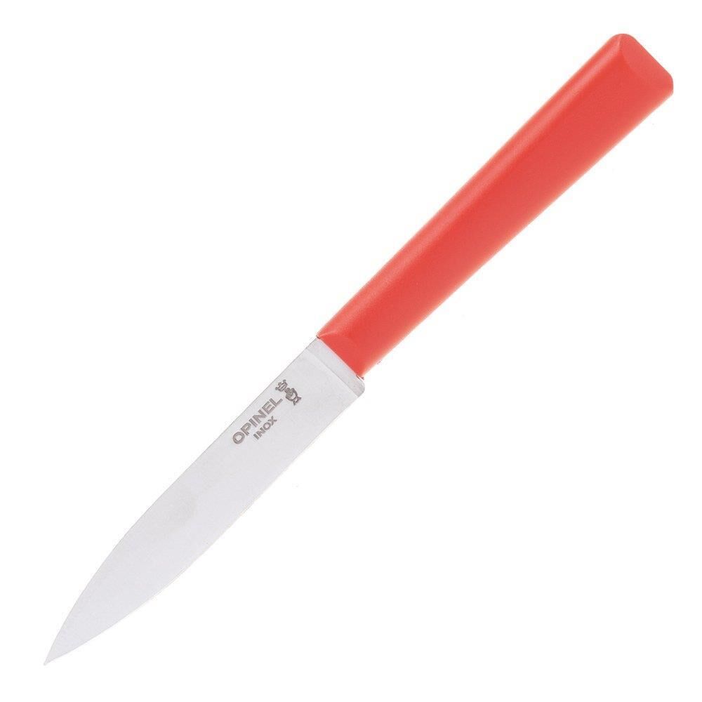 Opinel Essentiels Soyma Bıçağı KIRMIZI