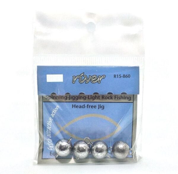 River Jig Kafa Hareketli Jig Head Kurşunu 3 Gr