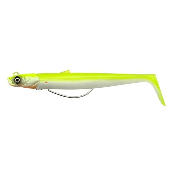 Savage Gear Sandeel V2 Weedless 11.5 cm 22 gr 2+1 Silikon Yem LEMON BACK