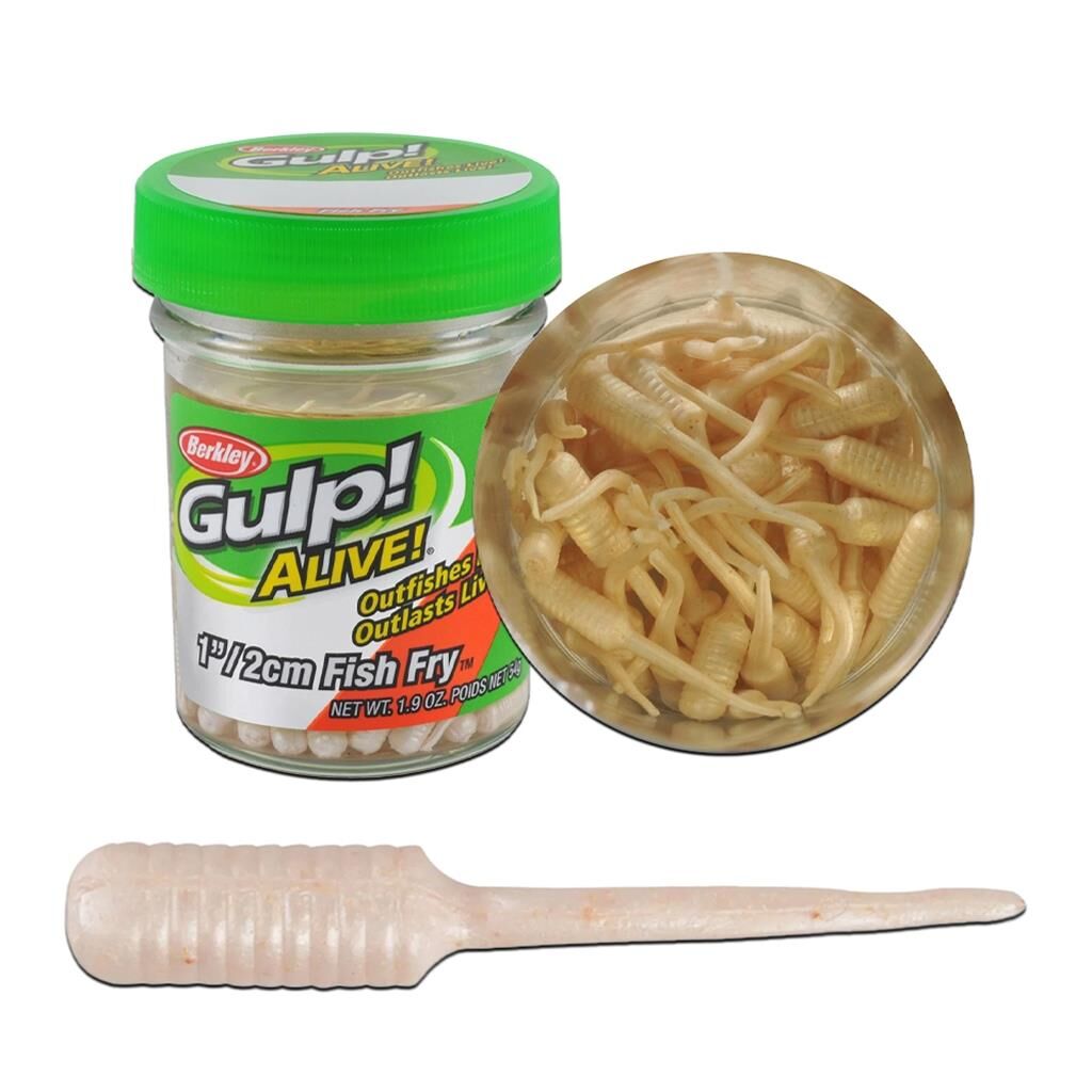 Berkley Gulp Alive Fish Fry LRF Silikon Yem LUMA GLOW - 2 CM
