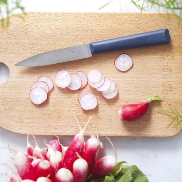 Opinel Essentiels Soyma Bıçağı MAVİ