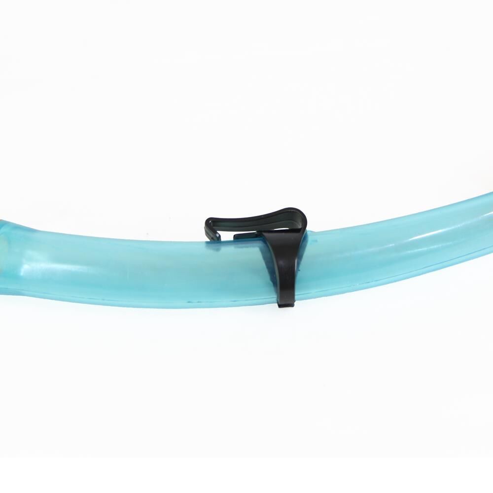 Apnea Corsica Maske Şnorkel Set Şeffaf/Turkuaz
