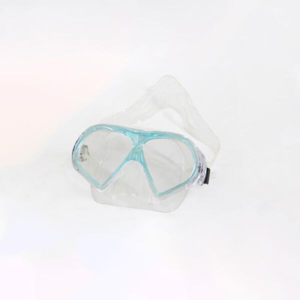 Apnea Corsica Maske Şnorkel Set Şeffaf/Turkuaz