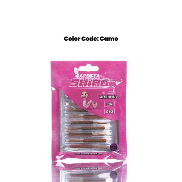 Caretta Shiro 5cm Silikon Yem CAMO