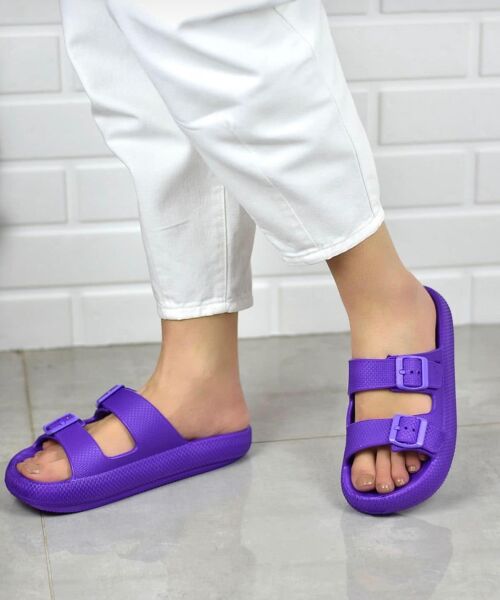 Ceox Zenne Eva Çift Tokalı Yüksek Terlik Mint - 38