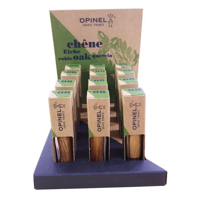 Opinel Inox Zeytin Saplı No.8 Çakı Seti 12'li (002026)