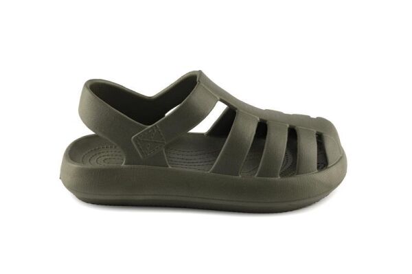 Akınalbella Kadın Soft Slide Terlik Sandalet HAKİ - 38