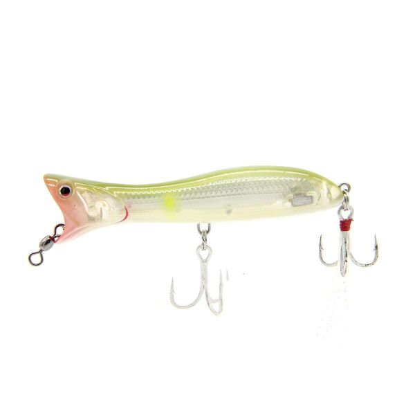 Savage Gear Panic Popper 13,5cm 38gr Suni Yem WHİTE FLASH