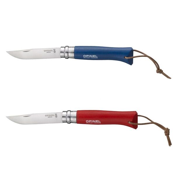 Opinel Inox No 8 Deri Kılıflı Paslanmaz Çakı