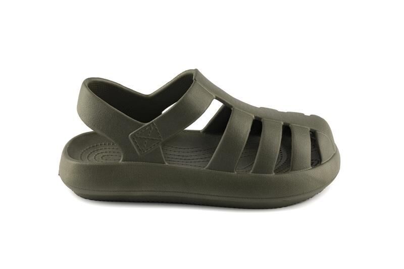Akınalbella Kadın Soft Slide Terlik Sandalet HAKİ - 40