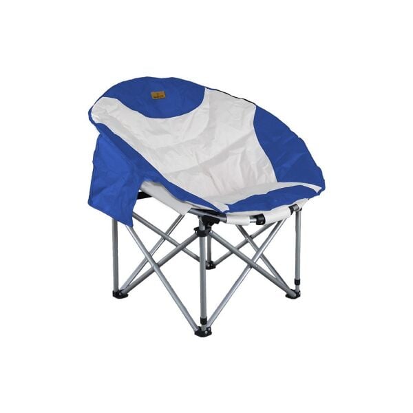 Madfox Moonchair Deluxe Katlanır Kamp Sandalyesi Mavi/Gri