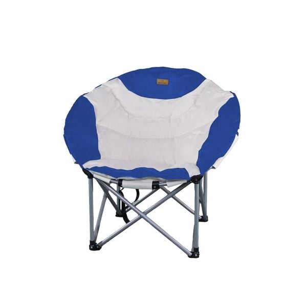 Madfox Moonchair Deluxe Katlanır Kamp Sandalyesi Mavi/Gri