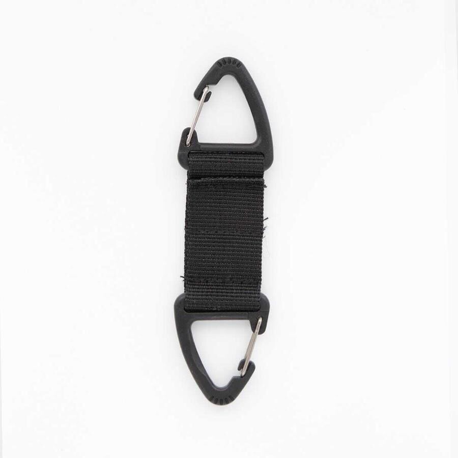 FreeCamp Çift Taraflı Örgü Anahtarlık SİYAH