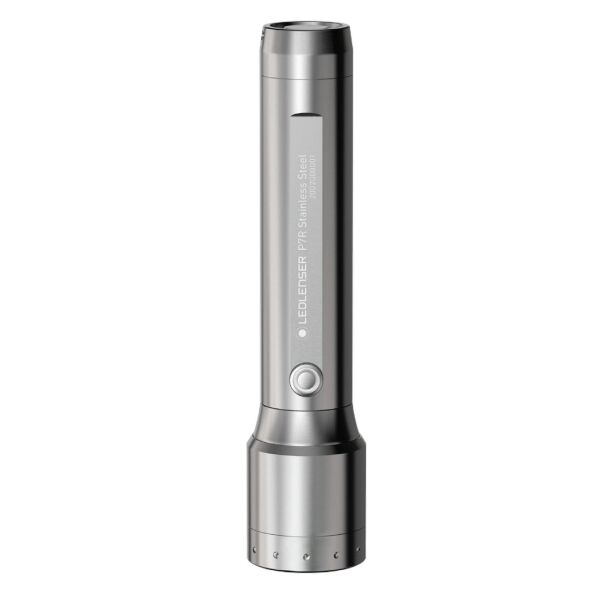 Ledlenser P7R & V8 Stainless Steel Edition El Feneri Seti