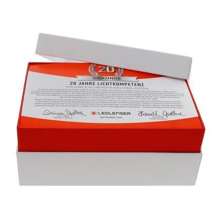 Ledlenser P7R & V8 Stainless Steel Edition El Feneri Seti