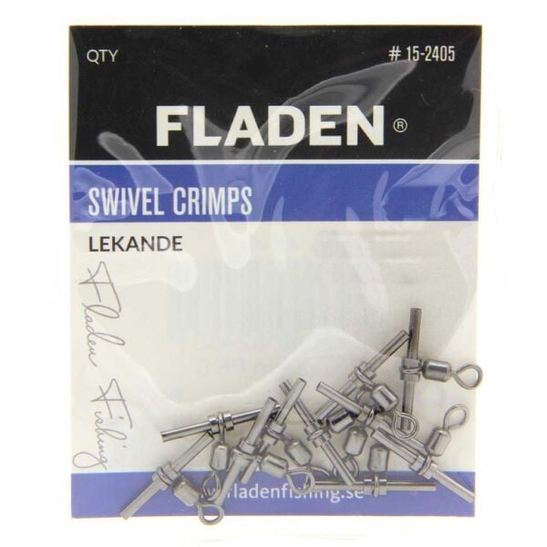 Fladen Lekande Swivel Crimps Yuvalı Fırdöndü NO:12