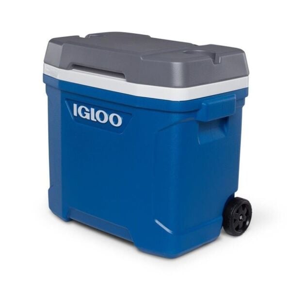 Igloo 30 QT Latitude Tekerlekli Buzluk 28 Litre Gri/Mavi