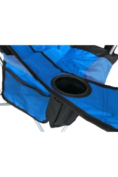 Madfox Shadow XL Katlanır Kamp Sandalyesi SİYAH/MAVİ