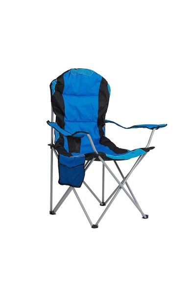 Madfox Shadow XL Katlanır Kamp Sandalyesi SİYAH/MAVİ
