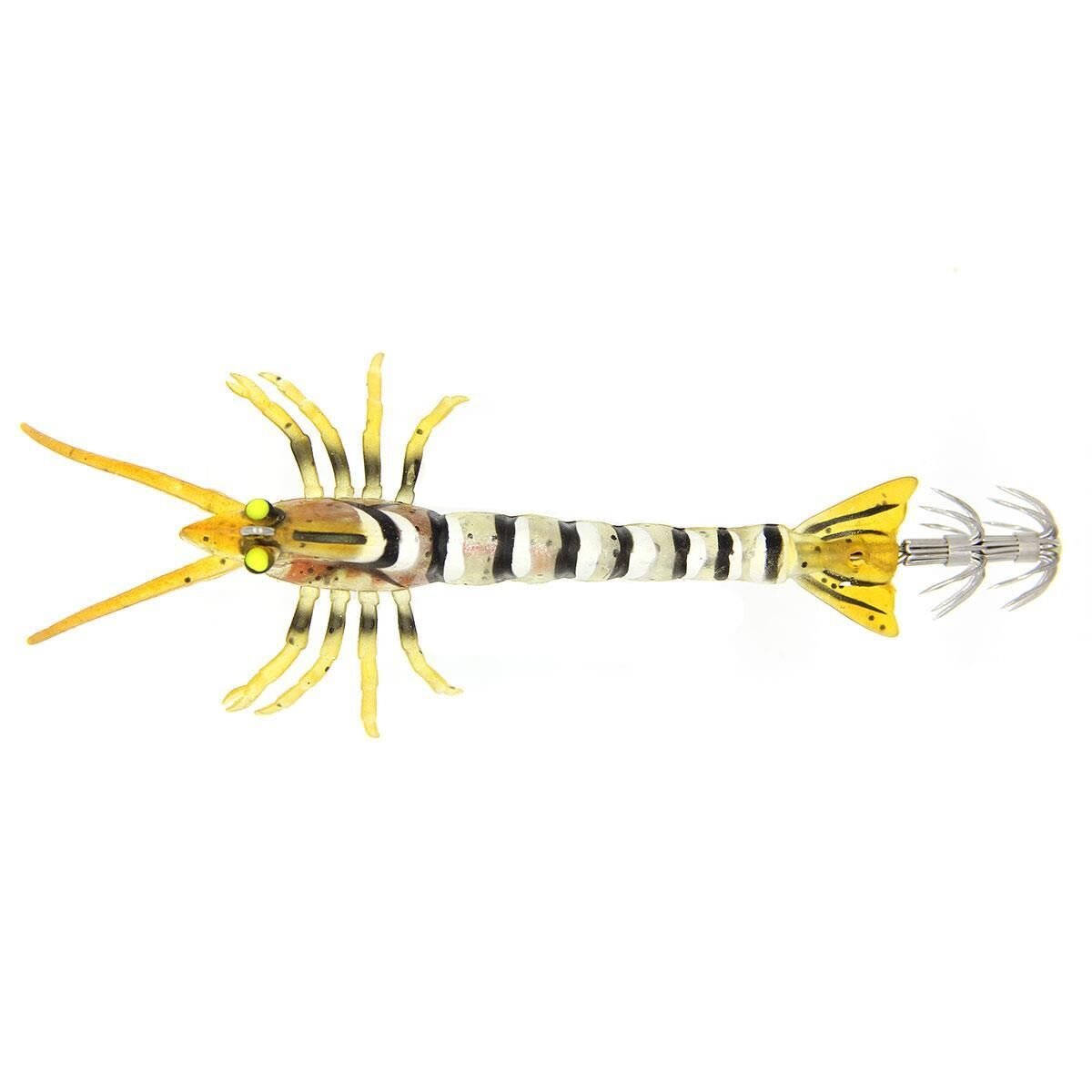 Savage Gear 3D TPE Shrimp Egi Jig 9,2cm 14gr Kalamar Zokası Sand