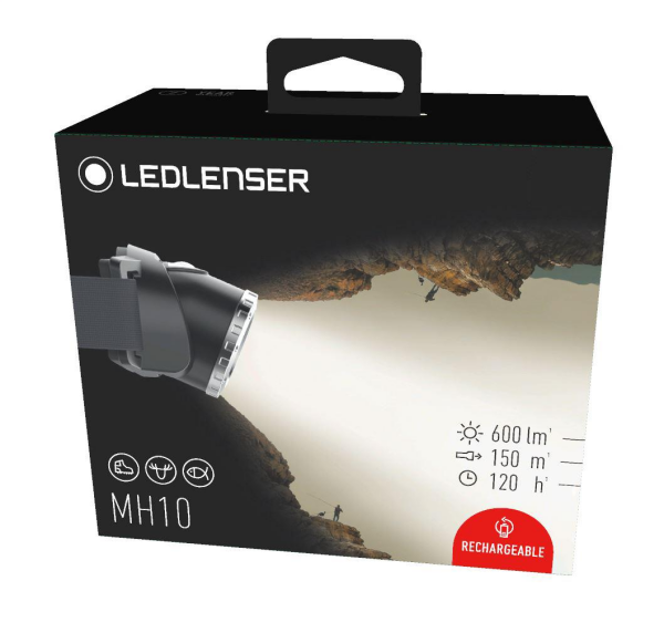 Ledlenser MH10 + FLEX3 Kafa Lambası Seti