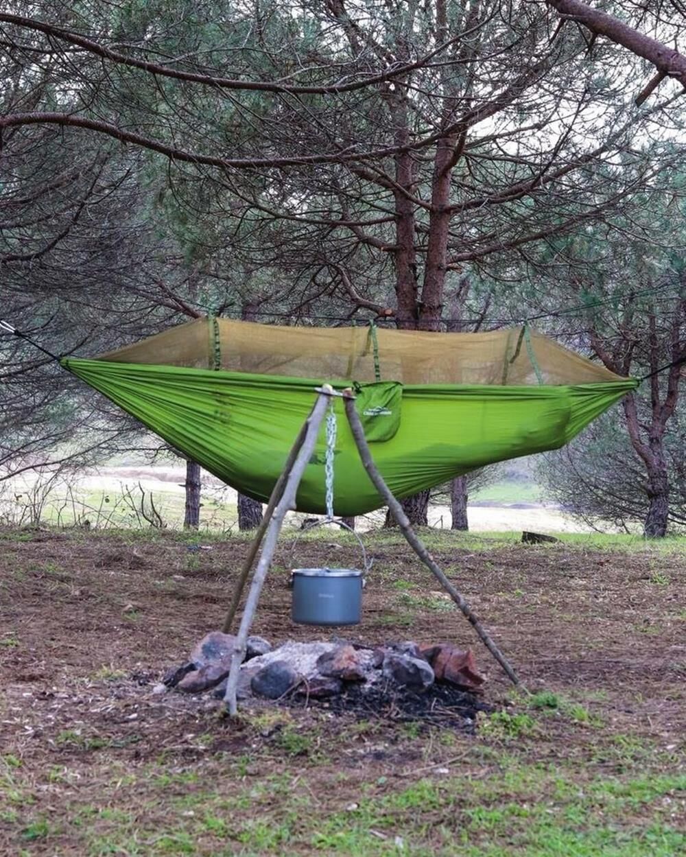 Campout Cibinlikli Hamak 280x150cm HAKİ