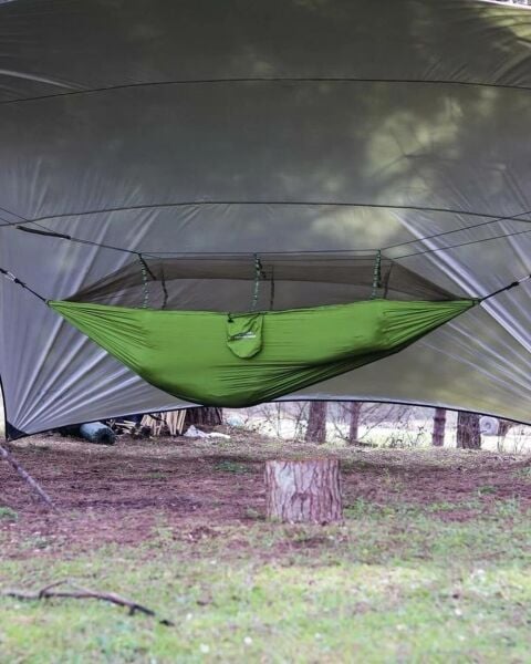 Campout Cibinlikli Hamak 280x150cm HAKİ