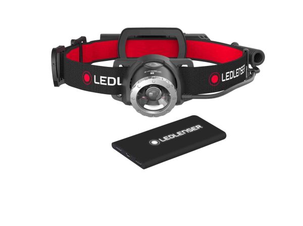 Ledlenser H8R + POWERBANK Kafa Lambası Seti