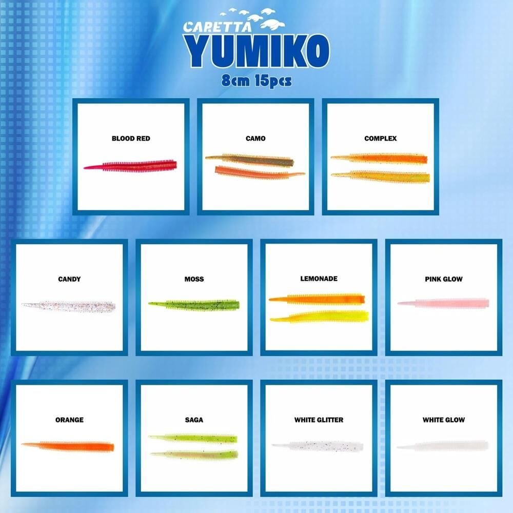 Caretta Yumiko 8cm Silikon Yem