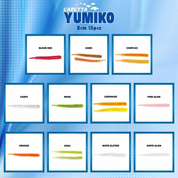 Caretta Yumiko 8cm Silikon Yem