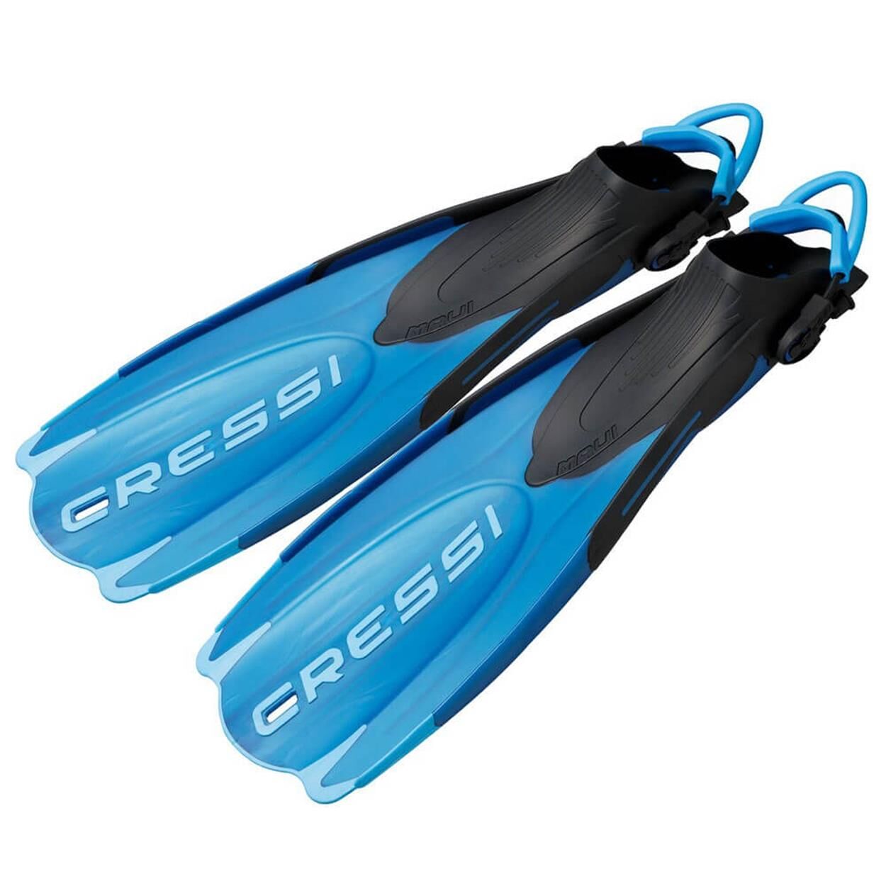 Cressi Maui Dalış Paleti BLACK - BLUE - L-XL