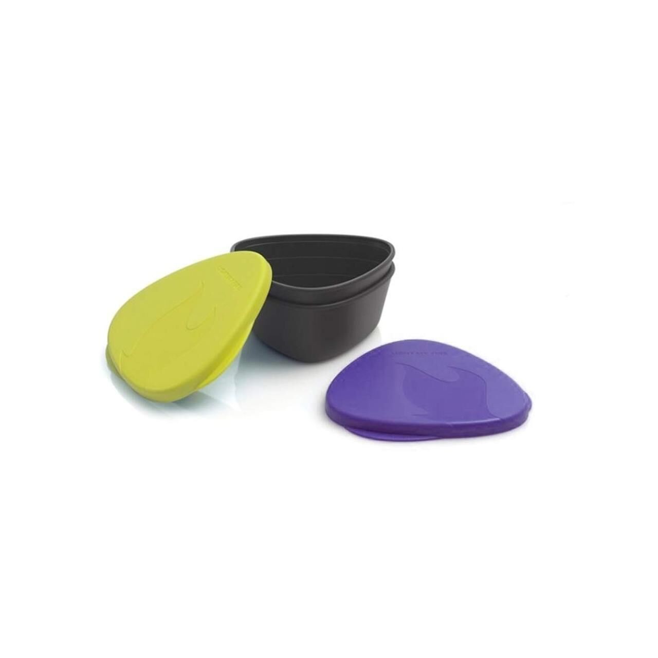 Light My Fire SnapBox Original 2li Kapaklı Kutu Mor/Hardal