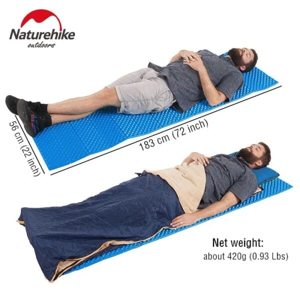 Naturehike Akordiyon Katlanır Kamp Matı | Z Mat | MAVİ