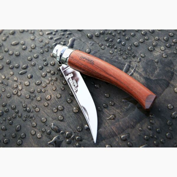 Opinel Inox Bubinga Slim Line Paduk No.10 Fleto Çakı