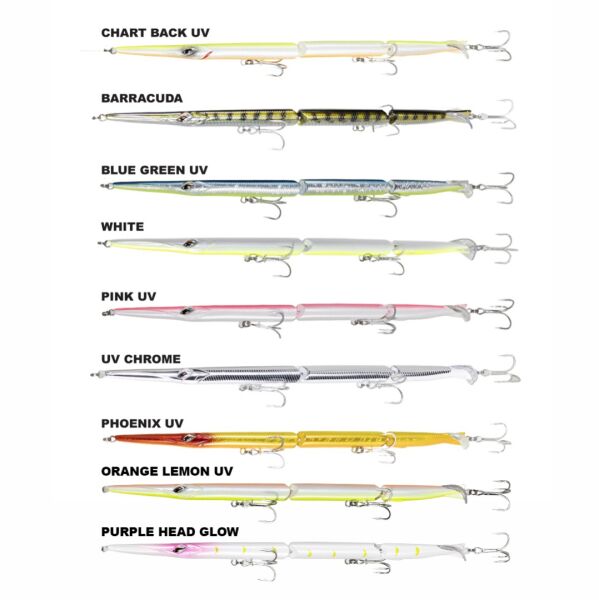 Ryuji Predator Sinking 25.5cm 30.6gr Maket Yem Uv Chrome