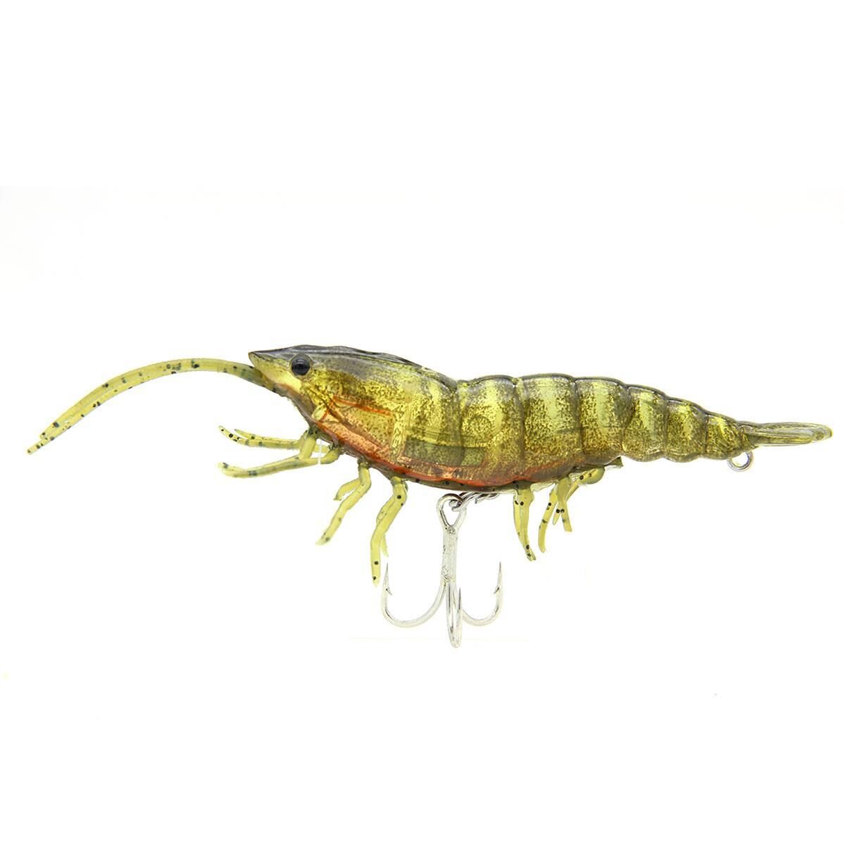Savage Gear 3D Hybrid Shrimp 10cm 17gr S Silikon Karides Yem Olive Green Egg