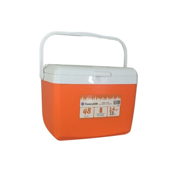 Freeze Peak Sunset Glide 14 QT Soğutucu Buzluk 13 Litre TURUNCU