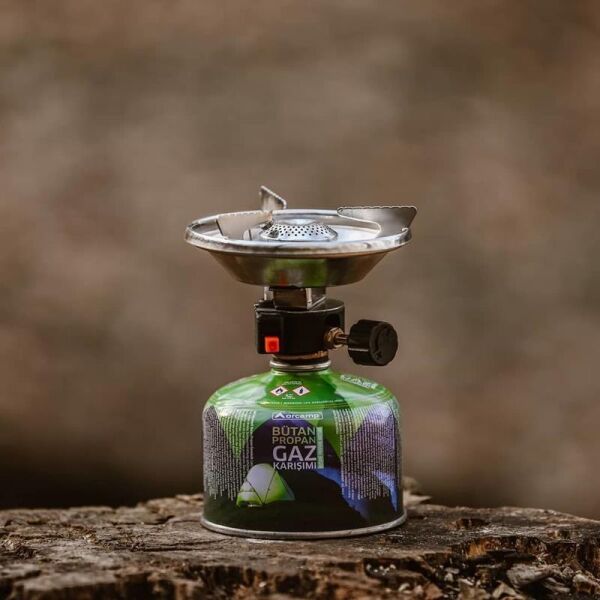Orcamp Siboplu Çakmaklı ve Rüzgarlıklı Kamp Ocak 230 Gram Tüplü