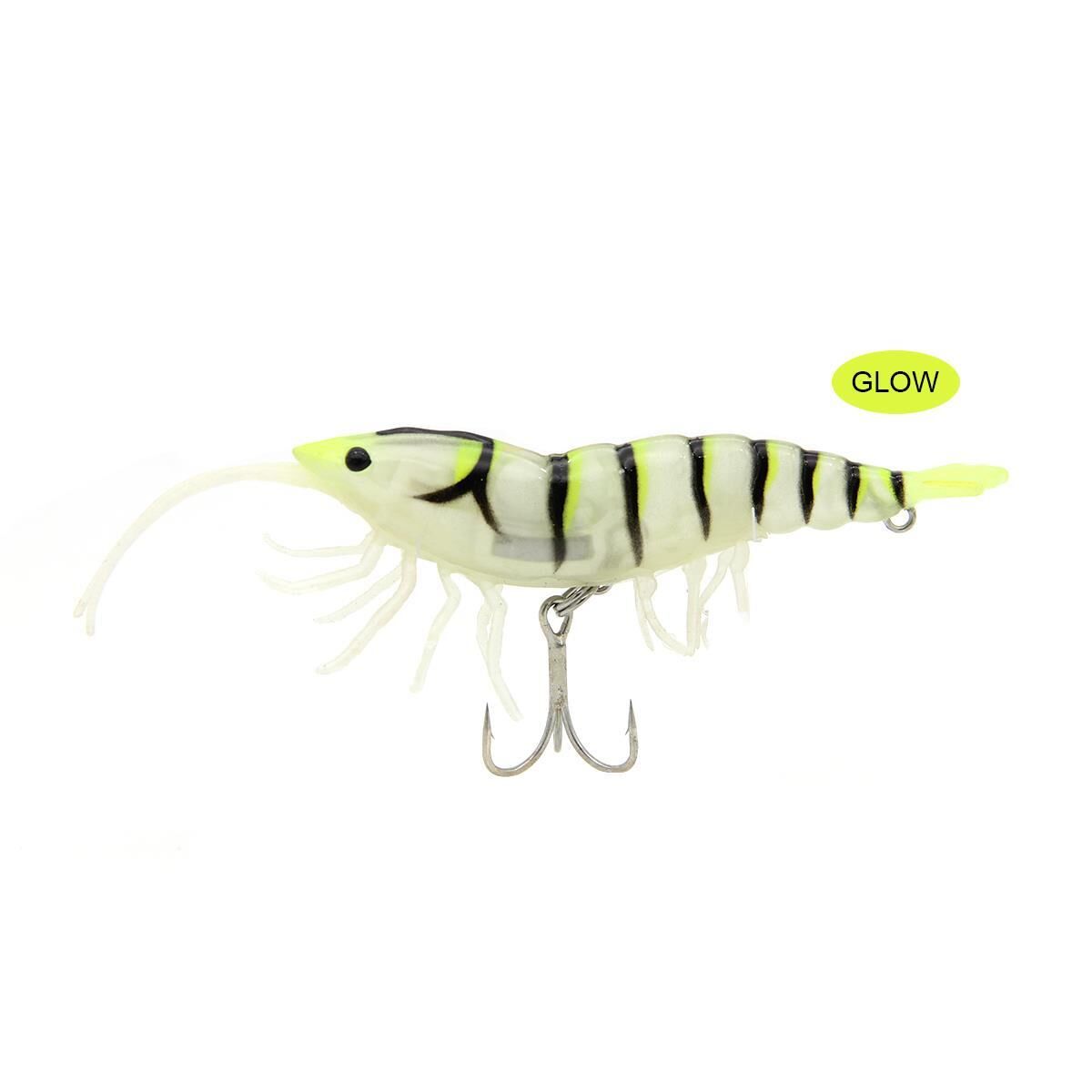 Savage Gear 3D Hybrid Shrimp 10cm 17gr S Silikon Karides Yem Yellow Tail Glow