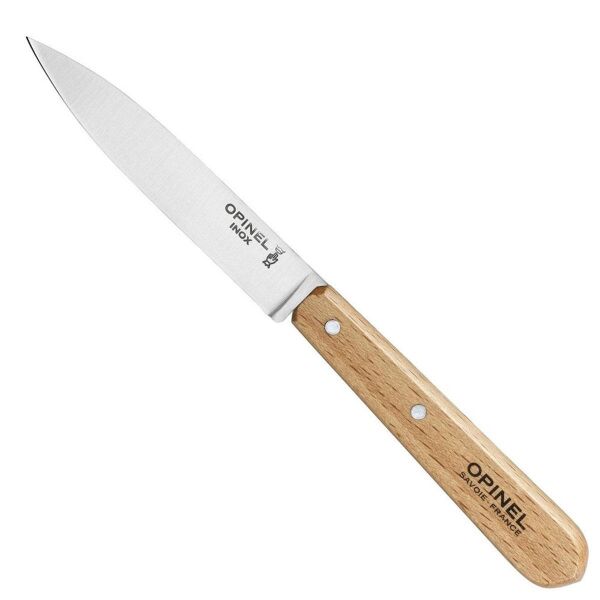 Opinel Les Essentials 2'li Gürgen Saplı Soyma Bıçağı Naturel