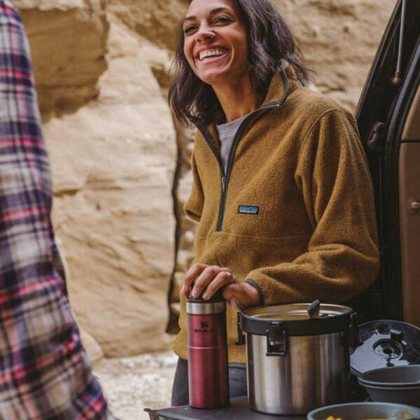 Stanley Klasik Trigger-Action Termos Bardak 0.35 LT BORDO