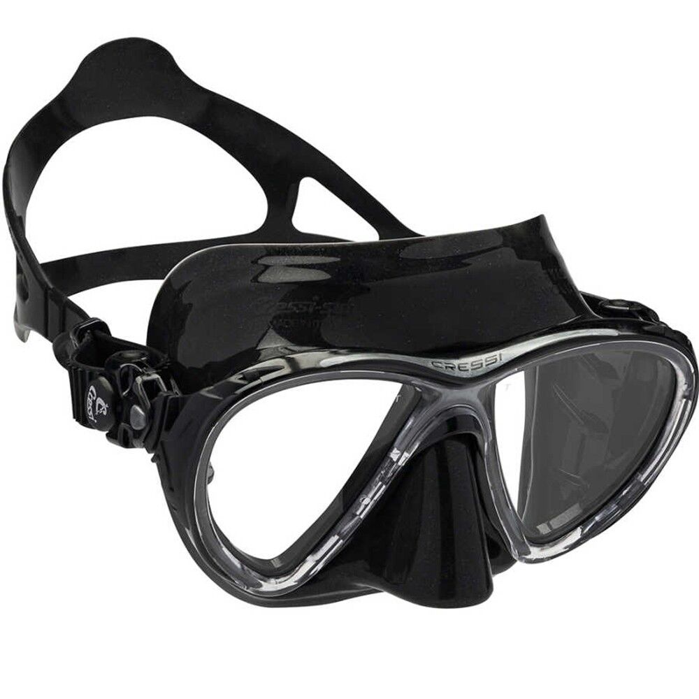 Cressi Big Eyes Evolution Dalış Maskesi BLACK