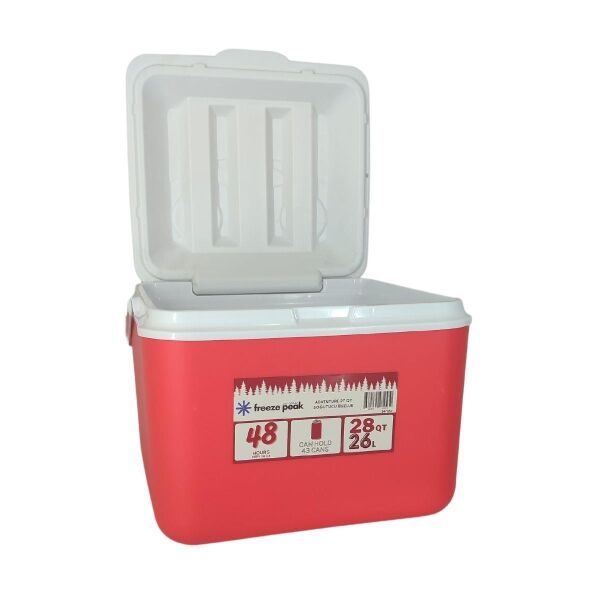 Freeze Peak Adventure 28 QT Soğutucu Buzluk 26 Litre KIRMIZI