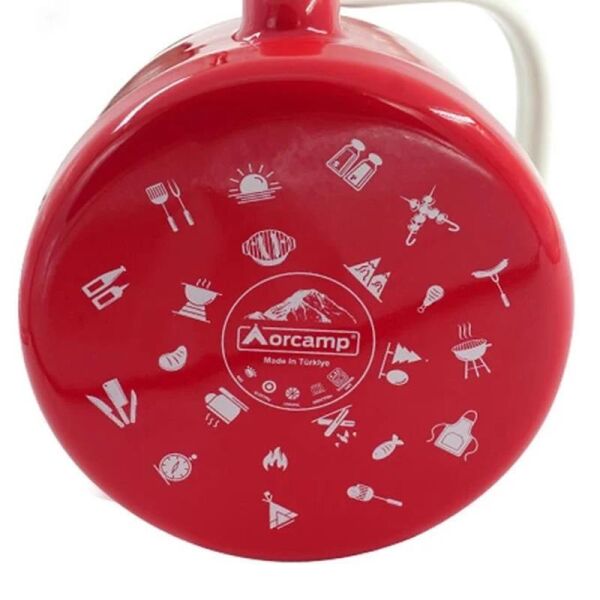 Orcamp Retro Emaye Kamp Çaydanlığı 2.6 Litre