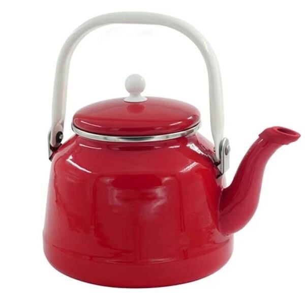 Orcamp Retro Emaye Kamp Çaydanlığı 2.6 Litre MAVİ