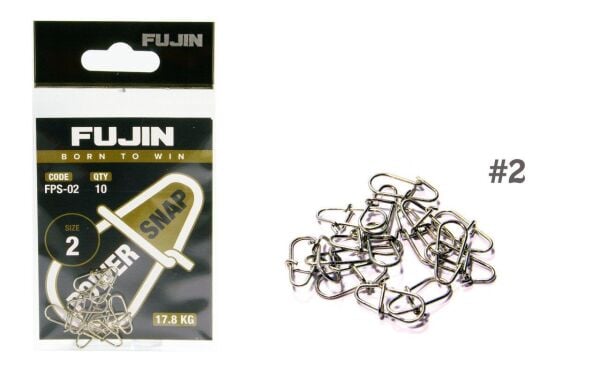 Fujin Power Snap Maket Balık ve LRF Klipsi NO:00