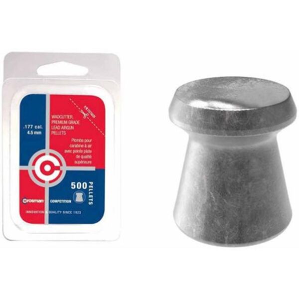 Crosman 4.5 Cal. Havalı Saçma (Düz Plastik Kutu)