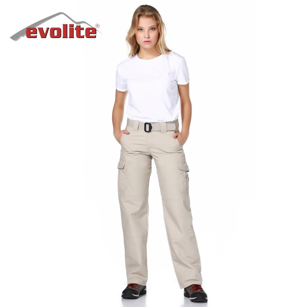 Evolite Goldrush Tactical Bayan Pantolon-Bej XS