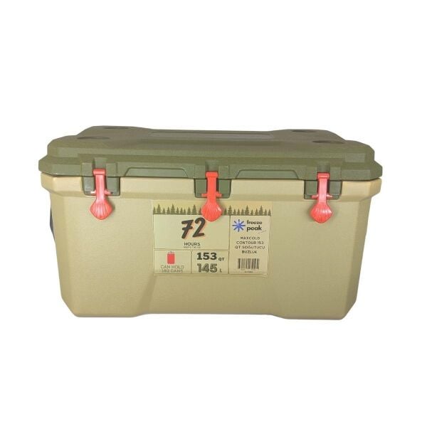 Freeze Peak Maxcold Contour 153 QT Soğutucu Buzluk 145 Litre YEŞİL